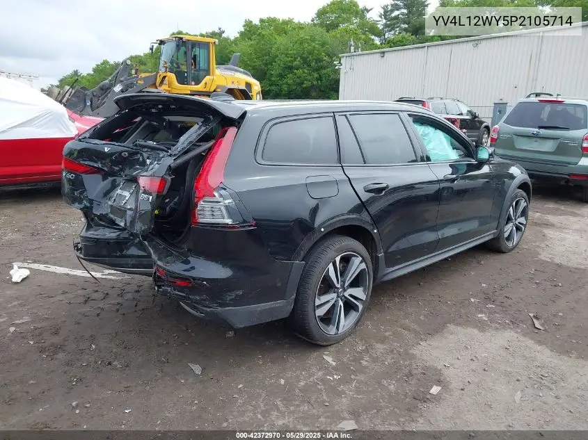 2023 Volvo V60 Cross Country B5 Plus VIN: YV4L12WY5P2105714 Lot: 42372970