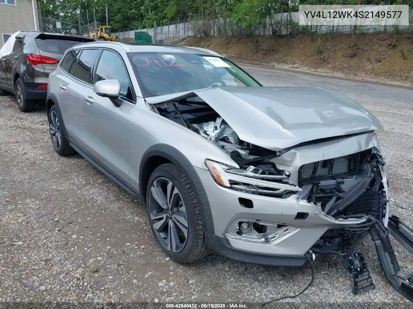 2025 Volvo V60 Cross Country B5 Plus VIN: YV4L12WK4S2149577 Lot: 42540412