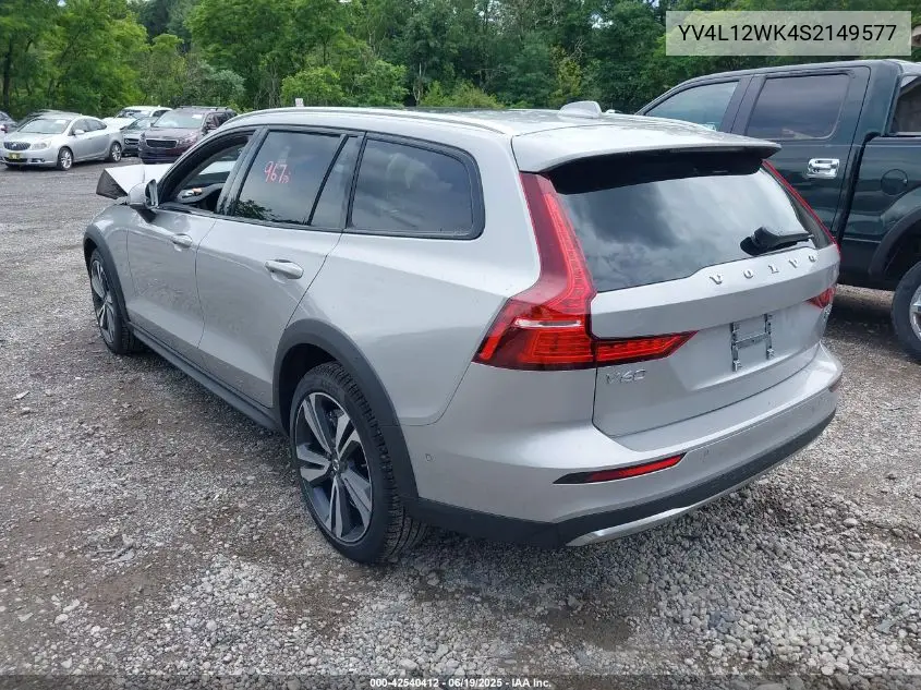 2025 Volvo V60 Cross Country B5 Plus VIN: YV4L12WK4S2149577 Lot: 42540412