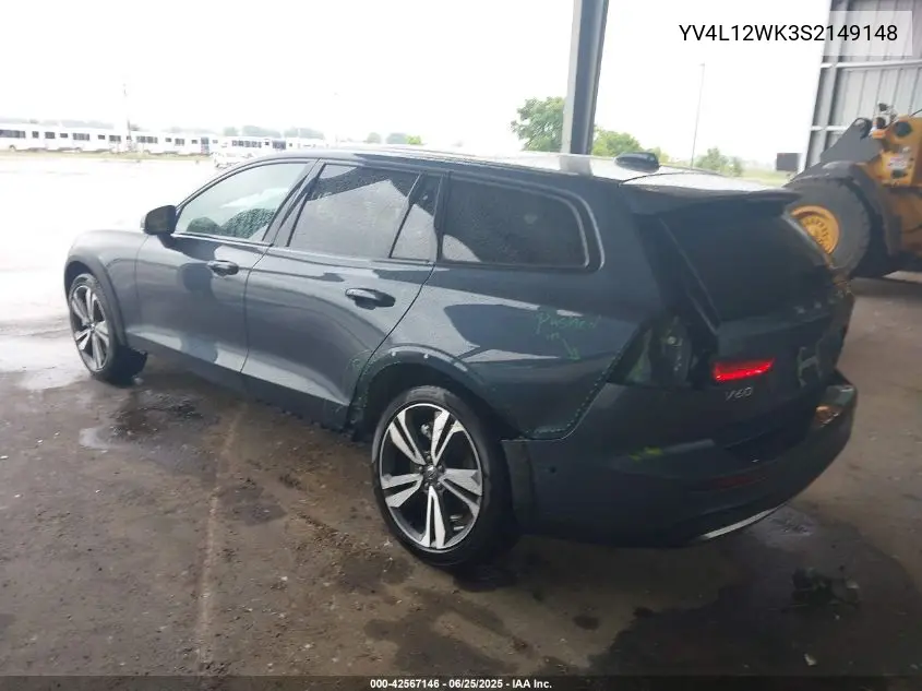 2025 Volvo V60 Cross Country B5 Plus VIN: YV4L12WK3S2149148 Lot: 42567146