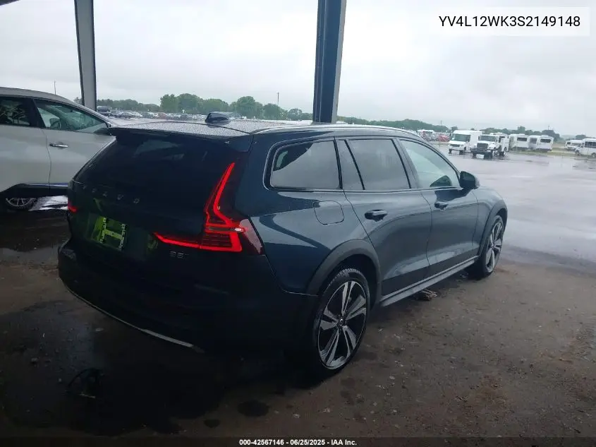 2025 Volvo V60 Cross Country B5 Plus VIN: YV4L12WK3S2149148 Lot: 42567146