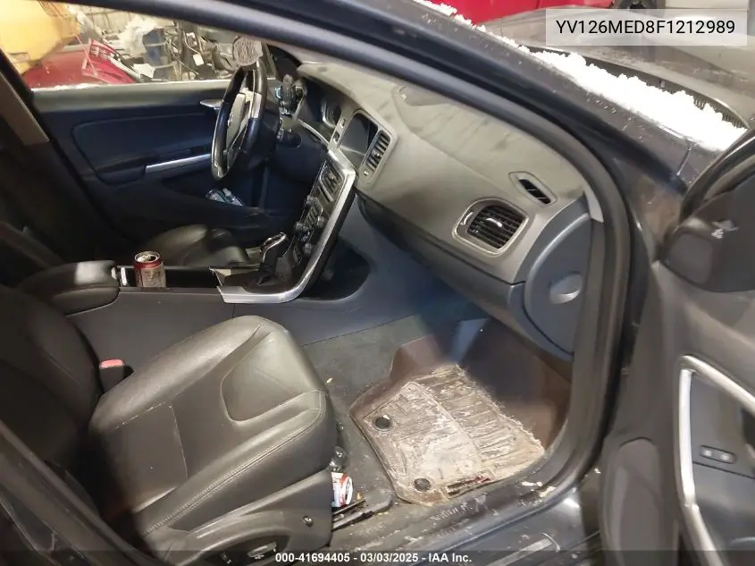 2015 Volvo V60 VIN: YV126MED8F1212989 Lot: 41694405