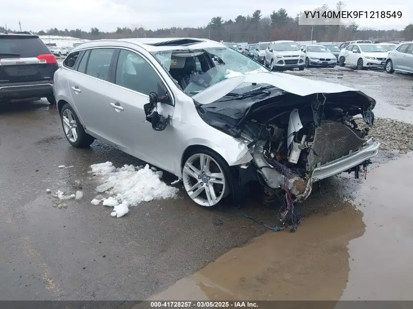 2015 Volvo V60 T5 Premier VIN: YV140MEK9F1218549 Lot: 41728257