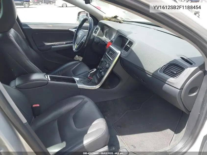 2015 Volvo V60 T5 Premier VIN: YV1612SB2F1188454 Lot: 42176688
