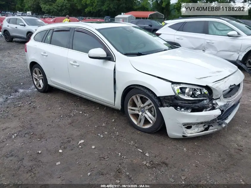 2015 Volvo V60 T5 Premier VIN: YV140MEB8F1188282 Lot: 42507317
