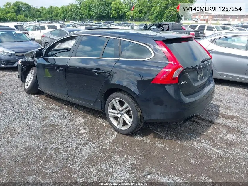 2015 Volvo V60 T5 Premier VIN: YV140MEK9F1257254 Lot: 42559842