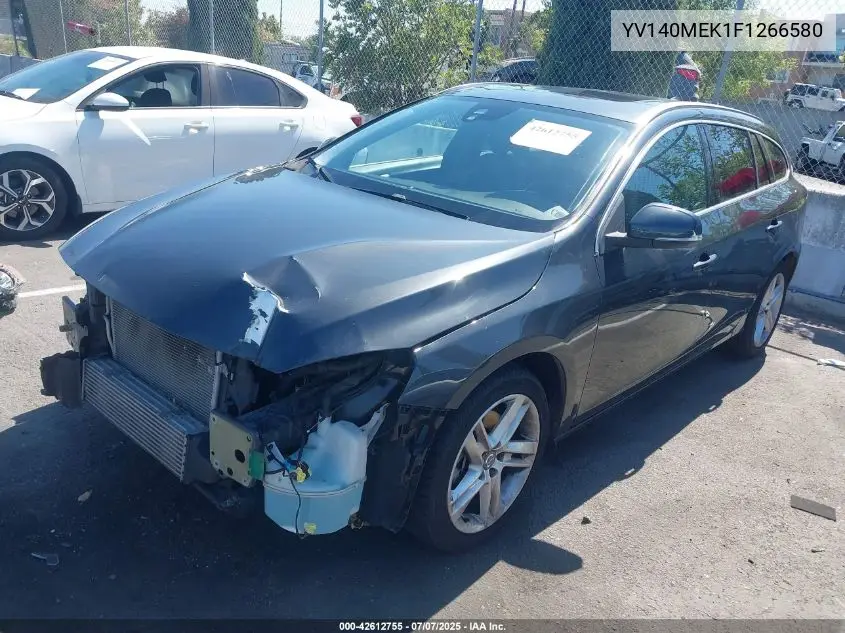 2015 Volvo V60 T5 Premier VIN: YV140MEK1F1266580 Lot: 42612755