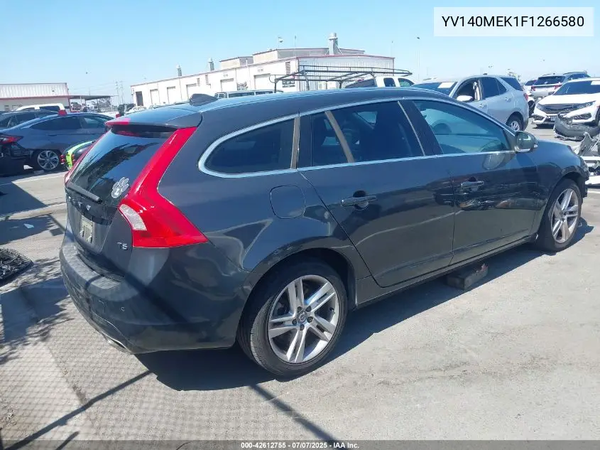 2015 Volvo V60 T5 Premier VIN: YV140MEK1F1266580 Lot: 42612755