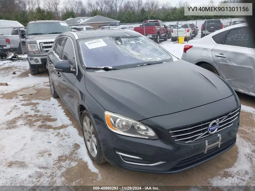 2016 Volvo V60 T5 Drive-E Premier VIN: YV140MEK9G1301156 Lot: 40980293