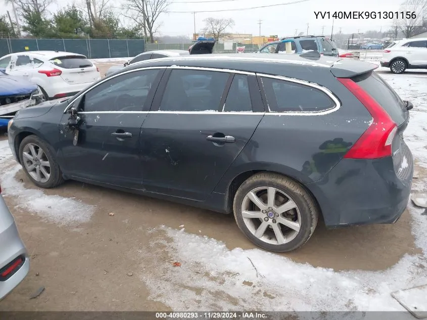 2016 Volvo V60 T5 Drive-E Premier VIN: YV140MEK9G1301156 Lot: 40980293