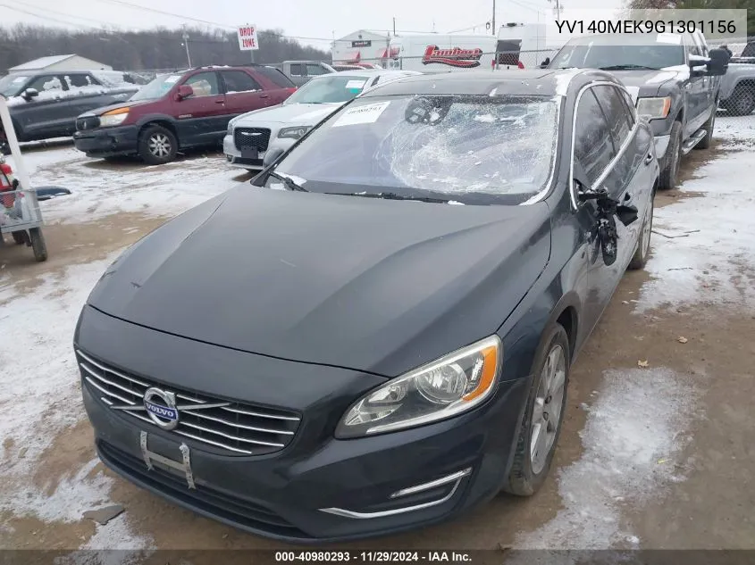 2016 Volvo V60 T5 Drive-E Premier VIN: YV140MEK9G1301156 Lot: 40980293