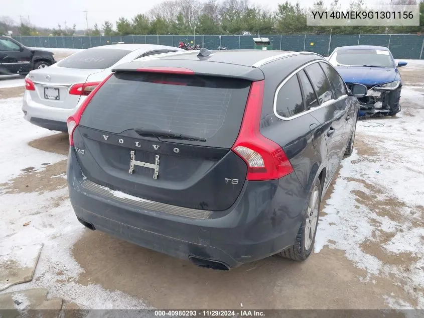 2016 Volvo V60 T5 Drive-E Premier VIN: YV140MEK9G1301156 Lot: 40980293