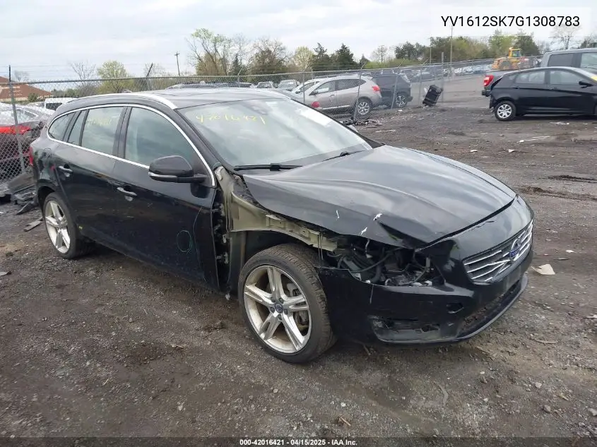 2016 Volvo V60 T5 Premier VIN: YV1612SK7G1308783 Lot: 42016421
