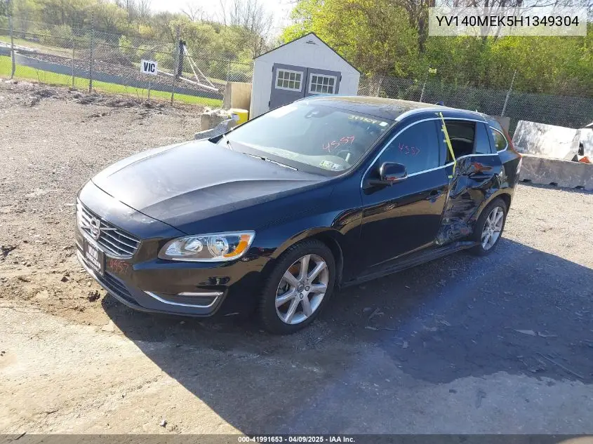 2017 Volvo V60 T5 Premier VIN: YV140MEK5H1349304 Lot: 41991653