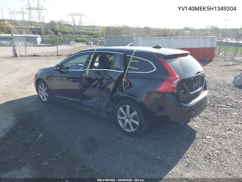 2017 Volvo V60 T5 Premier VIN: YV140MEK5H1349304 Lot: 41991653