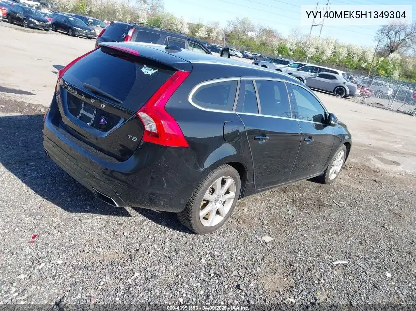 2017 Volvo V60 T5 Premier VIN: YV140MEK5H1349304 Lot: 41991653