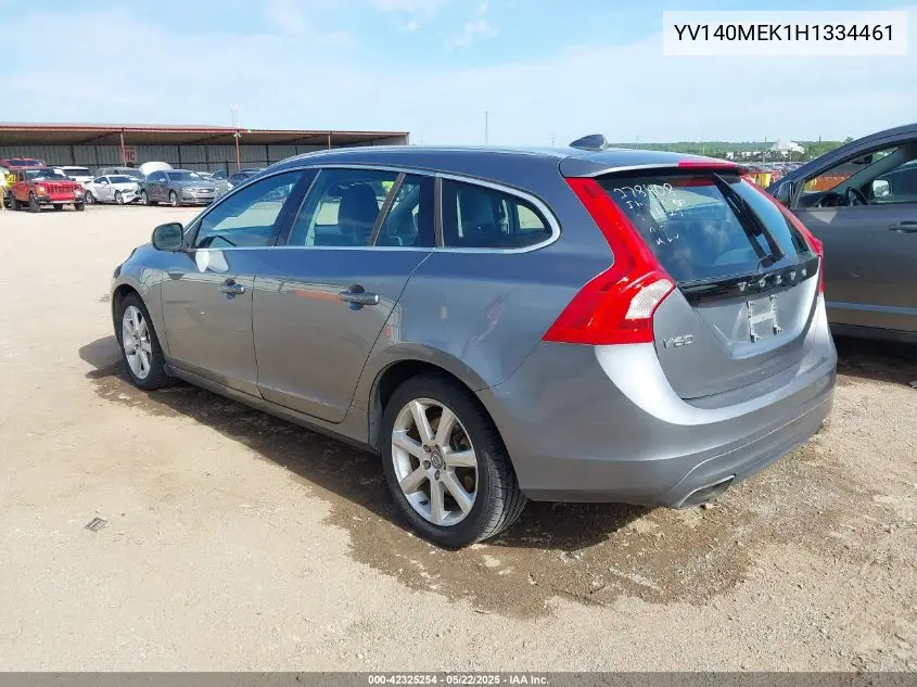 2017 Volvo V60 T5 Premier VIN: YV140MEK1H1334461 Lot: 42325254