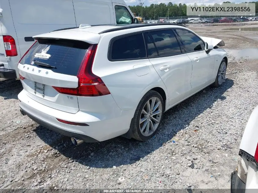 2020 Volvo V60 T5 Momentum VIN: YV1102EKXL2398556 Lot: 42254283