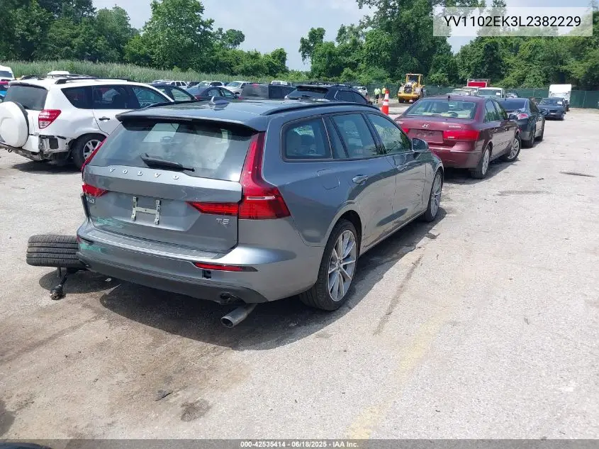 2020 Volvo V60 T5 Momentum VIN: YV1102EK3L2382229 Lot: 42535414