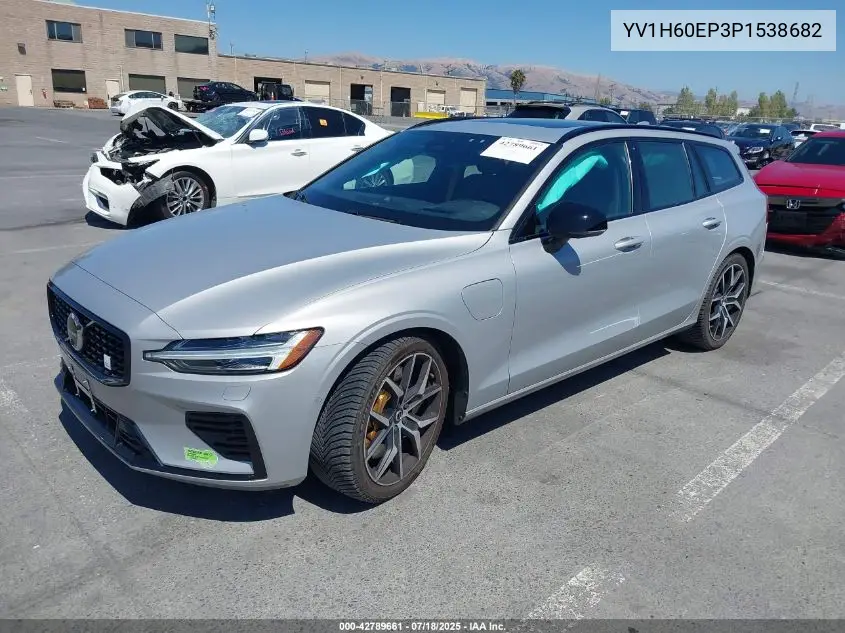 2023 Volvo V60 Recharge Plug-In Hybrid T8 Polestar Engineered VIN: YV1H60EP3P1538682 Lot: 42789661