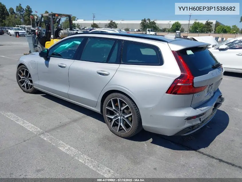 2023 Volvo V60 Recharge Plug-In Hybrid T8 Polestar Engineered VIN: YV1H60EP3P1538682 Lot: 42789661