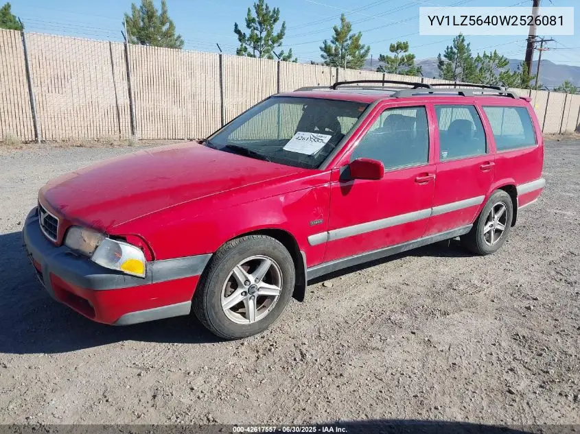 YV1LZ5640W2526081 1998 Volvo V70 Awd