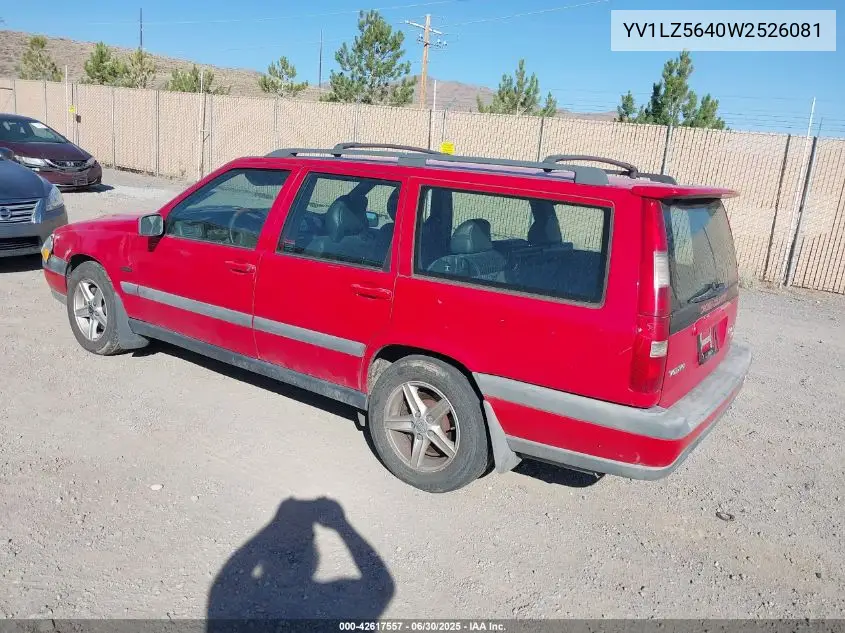 YV1LZ5640W2526081 1998 Volvo V70 Awd