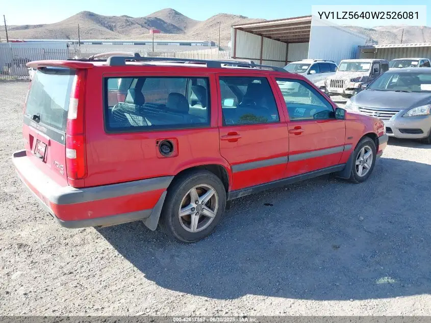 YV1LZ5640W2526081 1998 Volvo V70 Awd