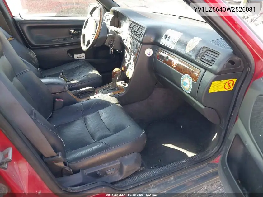 YV1LZ5640W2526081 1998 Volvo V70 Awd