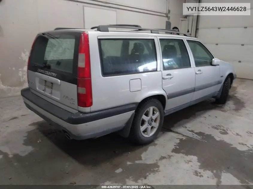 1998 Volvo V70 Awd VIN: YV1LZ5643W2446628 Lot: 42629707