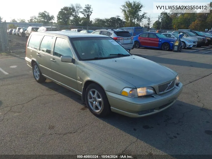 1999 Volvo V70 VIN: YV1LW55A2X3550412 Lot: 40503324