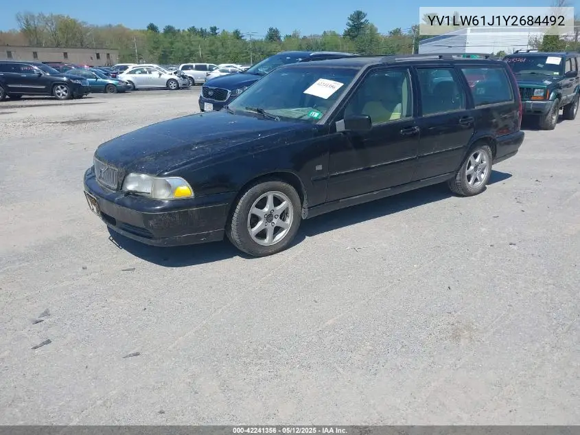 2000 Volvo V70 Se VIN: YV1LW61J1Y2684492 Lot: 42241356