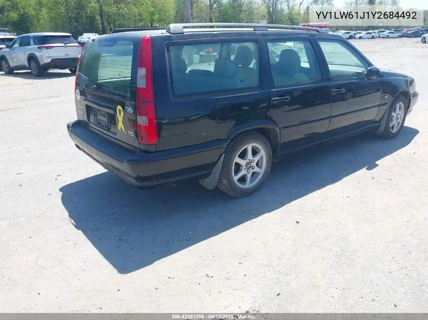 2000 Volvo V70 Se VIN: YV1LW61J1Y2684492 Lot: 42241356