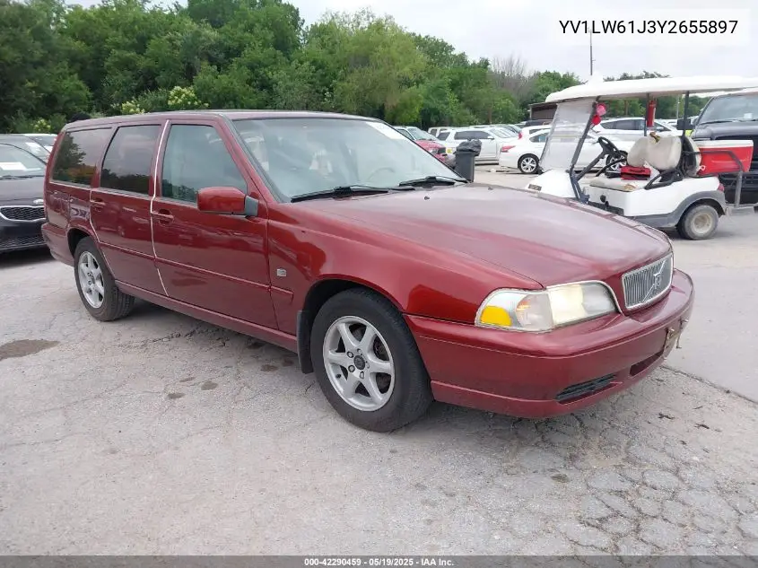 2000 Volvo V70 Se VIN: YV1LW61J3Y2655897 Lot: 42290459