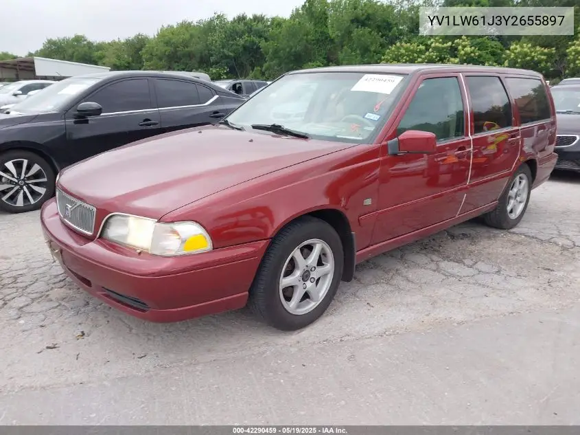 2000 Volvo V70 Se VIN: YV1LW61J3Y2655897 Lot: 42290459
