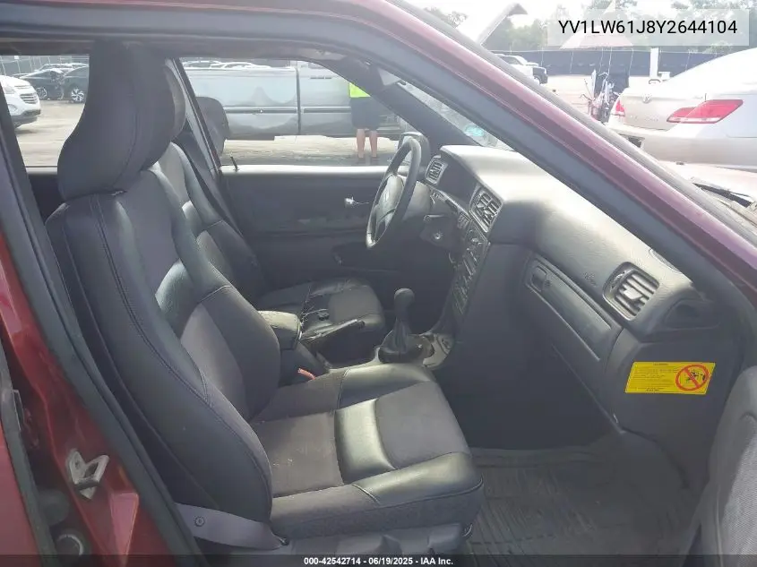2000 Volvo V70 Se VIN: YV1LW61J8Y2644104 Lot: 42542714