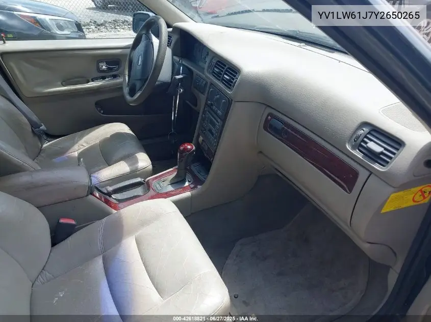 2000 Volvo V70 Se VIN: YV1LW61J7Y2650265 Lot: 42618821