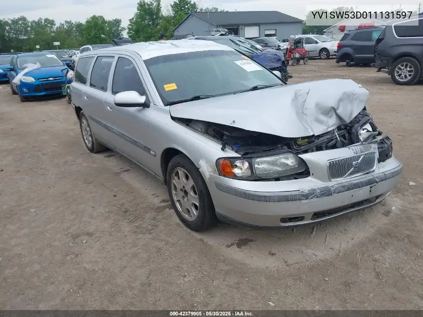2001 Volvo V70 T5 VIN: YV1SW53D011131597 Lot: 42379905