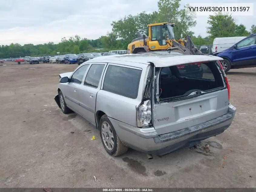 2001 Volvo V70 T5 VIN: YV1SW53D011131597 Lot: 42379905
