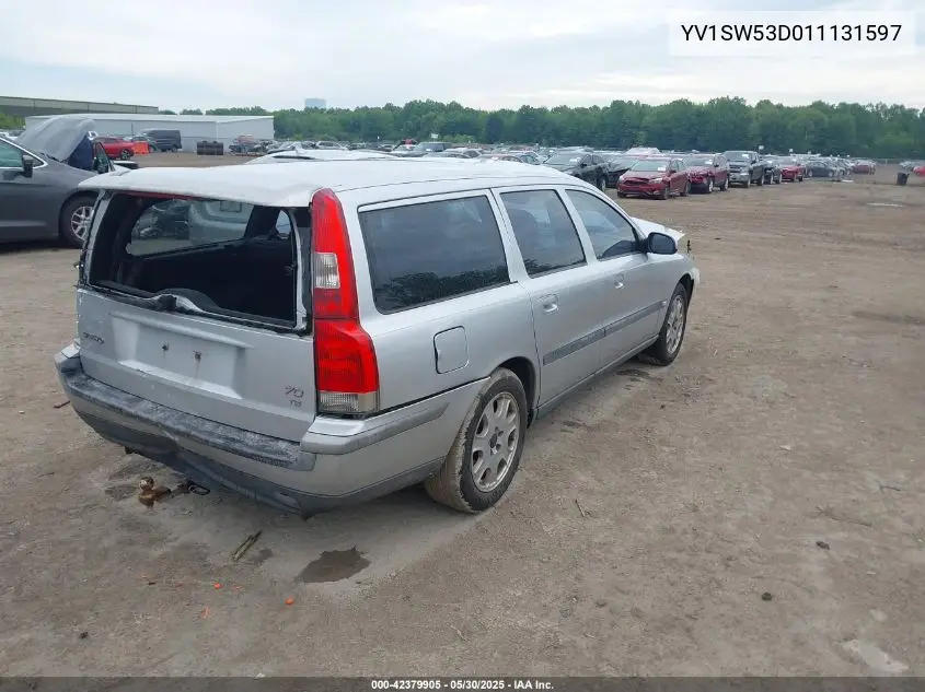 2001 Volvo V70 T5 VIN: YV1SW53D011131597 Lot: 42379905