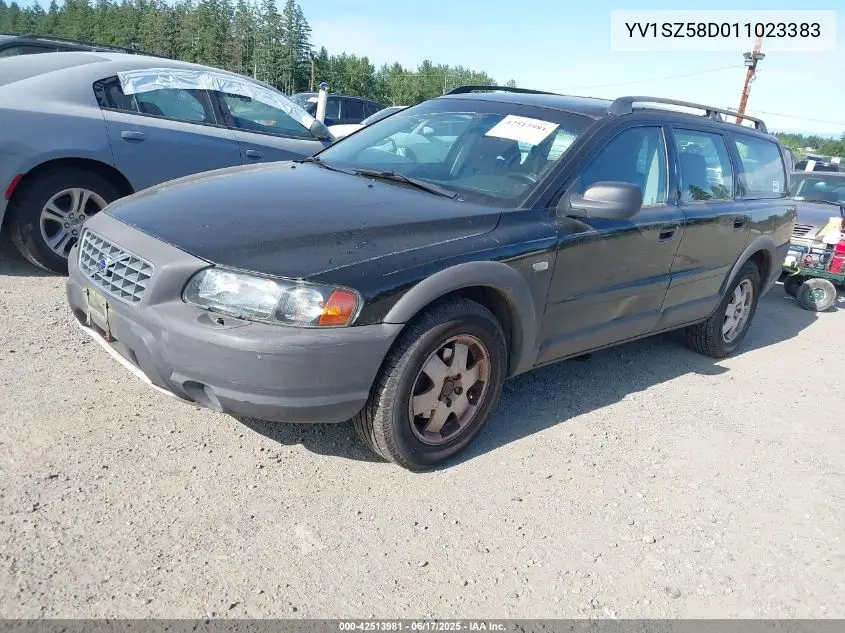 2001 Volvo V70 Xc VIN: YV1SZ58D011023383 Lot: 42513981