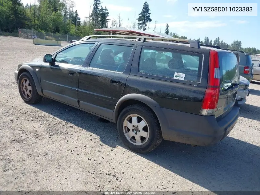 2001 Volvo V70 Xc VIN: YV1SZ58D011023383 Lot: 42513981