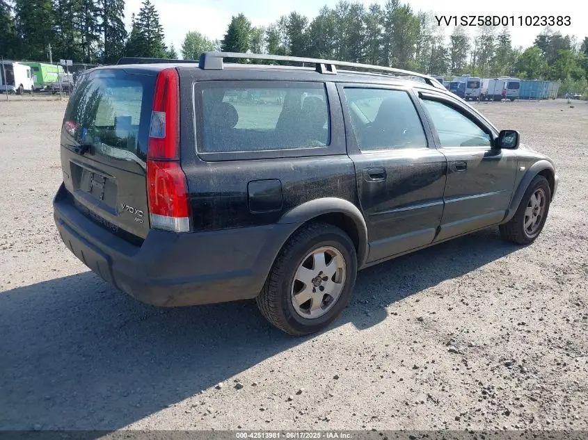 2001 Volvo V70 Xc VIN: YV1SZ58D011023383 Lot: 42513981
