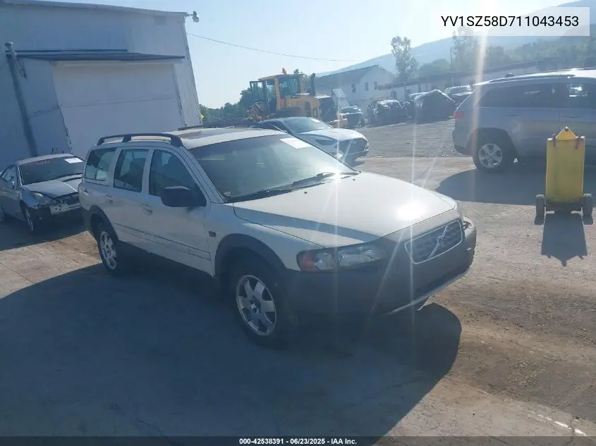 2001 Volvo V70 Xc VIN: YV1SZ58D711043453 Lot: 42538391