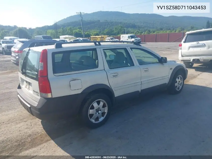 2001 Volvo V70 Xc VIN: YV1SZ58D711043453 Lot: 42538391