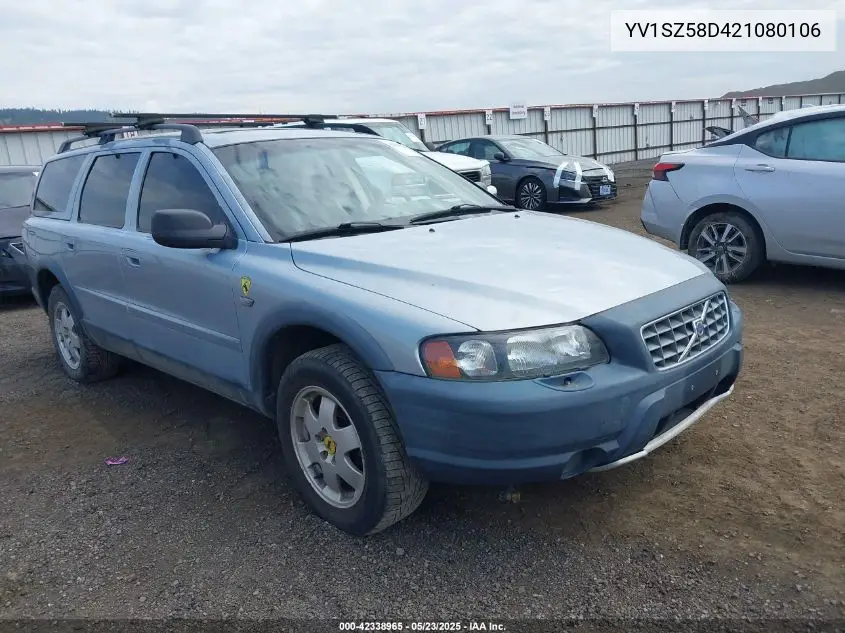 2002 Volvo V70 Xc VIN: YV1SZ58D421080106 Lot: 42338965