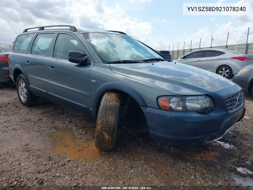 2002 Volvo V70 Xc VIN: YV1SZ58D921078240 Lot: 42461499