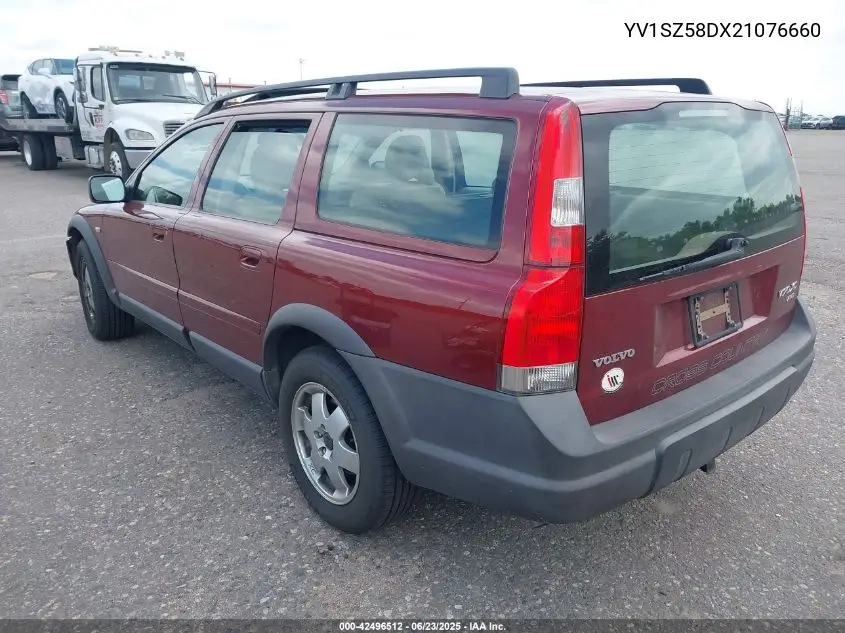2002 Volvo V70 Xc VIN: YV1SZ58DX21076660 Lot: 42496512