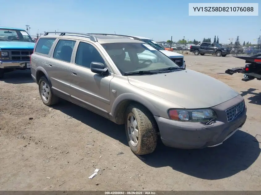 2002 Volvo V70 Xc VIN: YV1SZ58D821076088 Lot: 42588063