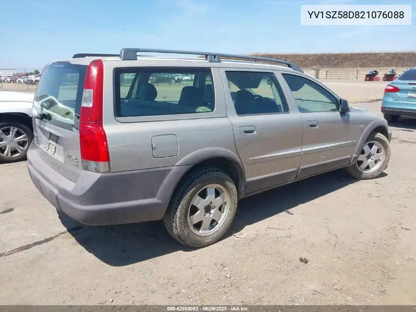 2002 Volvo V70 Xc VIN: YV1SZ58D821076088 Lot: 42588063